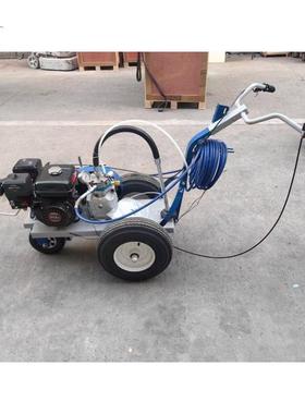 手推式冷喷划线车道路UDP停车场标线设备市政施机工械