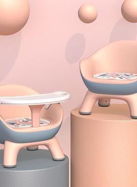 吃宝宝AAL餐椅婴儿座椅通叫叫小椅卡家用儿童凳靠背椅子矮椅饭学