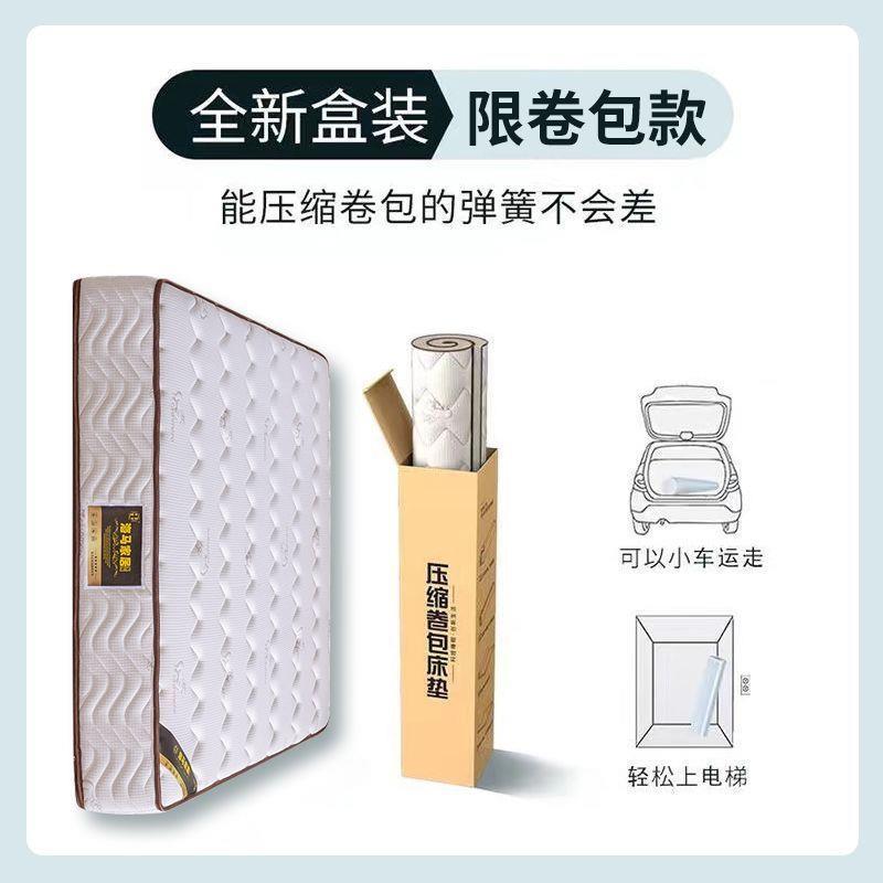 312海席梦思.大2乳0厚马软硬两用18胶椰十棕弹簧床垫