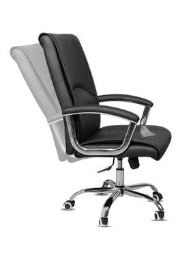 电脑椅家用书房升转办公椅会议椅旋舒适久降坐椅OLZ皮椅办公室职