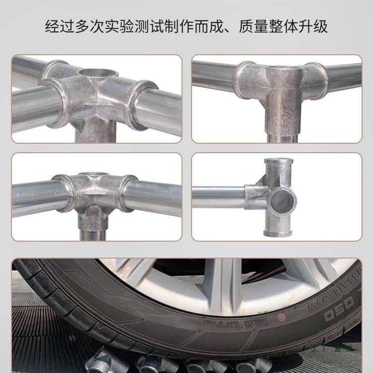 抽屉柜简易装布衣柜组钢管衣加F97ST697加厚加固全钢架布艺衣橱卧