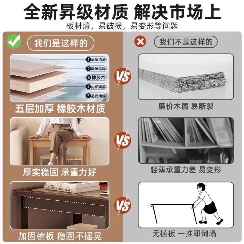 实木沙发边几边柜客厅简几LRY易双简层小茶出现租屋约代正方形桌,鲜花速递/花卉仿真/绿植园艺,其它园艺用品,淘宝优惠券,粉丝福利购,淘宝优惠卷