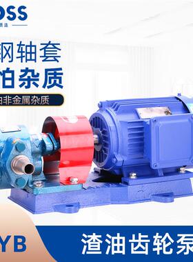 普斯Z吸YVB渣油泵齿轮油高泵电机两THX相220机油柴油泵380压输油