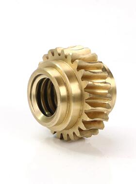 ILQ铸造蜗轮高精度铜螺蜗4轮模2母4齿涡轮来图来样涡耐磨损轮