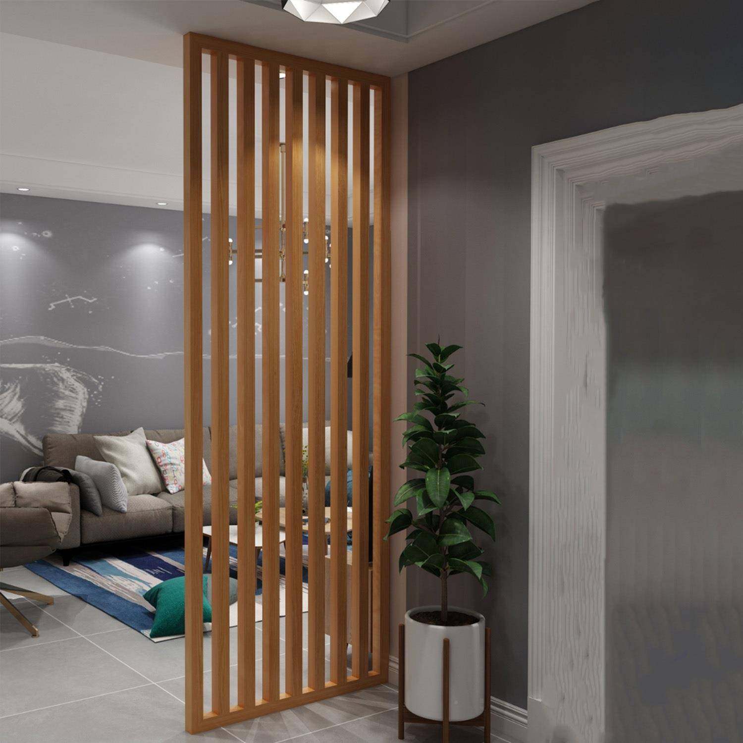 现代栅约简家用实木入收户门屏风木条格隔断座SJJ30159屏玄关格栅,基础建材,屏风,淘宝优惠券,粉丝福利购,淘宝优惠卷