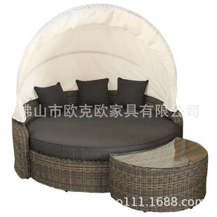 藤椅沙外发茶几三件套T702组合户露天宿创意庭院室民花园藤编家具