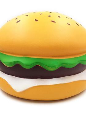 超直销慢回弹大芝麻汉堡新款siqushy仿TTPU1189真包模型面减压玩