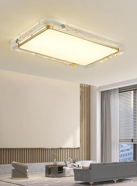 全顶铜钻石水卧室吸晶灯长方形客厅灯现代简约奢大气家86240用新