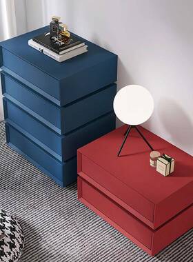 烤漆斗柜意极简旋斗柜5斗MIF4斗设计师轻转奢现代卧储室客厅式物