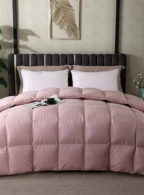 柔棉套羽被半成QME品被壳单层绒双边锦防钻绒内胆