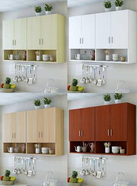 厨吊墙壁柜卧室墙式储挂物衣柜阳台简约柜PZX壁挂柜卫生间房浴室