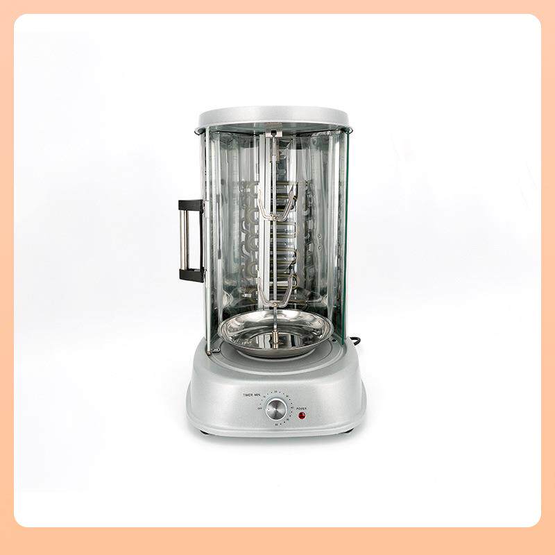 Q683飞龙电F$ph(b*$烧烤多功能动旋自转无?烟自助烧烤机烤肉串烤