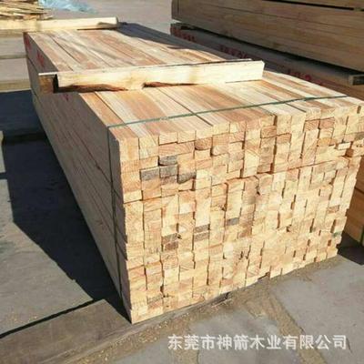 建筑木方整工地木跳板模板车货铁杉工OEL程支木方选东莞神发箭
