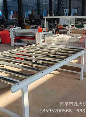 刨板辊对辊涂WTP胶机工艺花精湛防火门复合滚机涂发泡胶条涂胶机