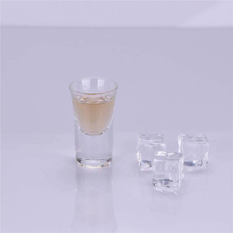 酒小杯口杯白酒杯家用创无品牌/意烈酒杯KTV玻璃小号一弹子杯酒盅