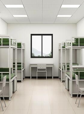 4款制式营具无品牌/加厚带1锁储双层床钢制内务层柜干部物门卫双