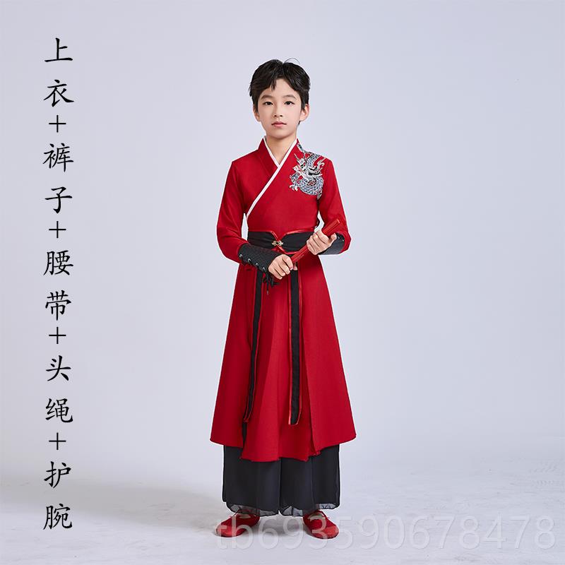 正品雪龙考吟舞蹈演出侠服儿童汉服男女款少儿艺同级表演服客风霍
