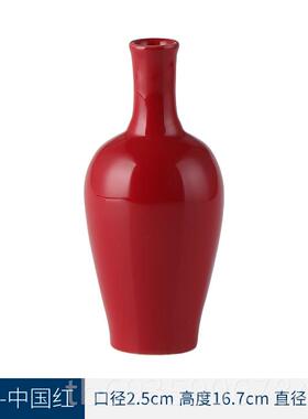 正品日简约器瓷插花花瓶中式仿宋禅意式花家居客陶厅民宿玄关装饰