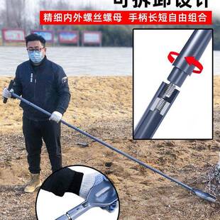洛阳洞取土挖土挖洞神器正锰钢铲头挖坑井考古宗勘KNX探打打孔工