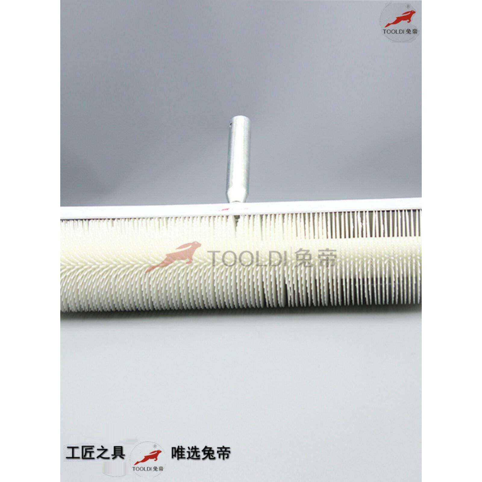 Tooldi兔牌自流平工具31mm针长放气辊消泡辊Pvc塑料地板