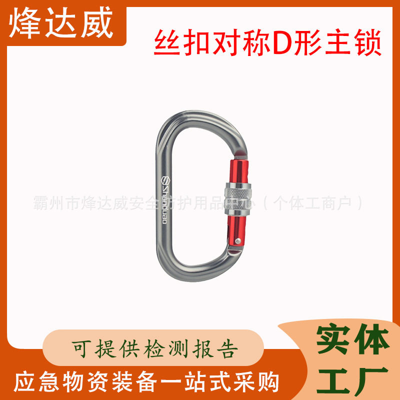 多功能D型攀岩快挂主锁