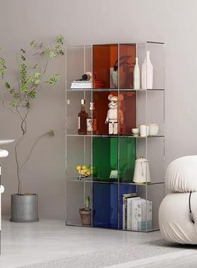 厅置架示架意XBS式书架轻奢家展用落地书柜简约简易物CD收纳杂志