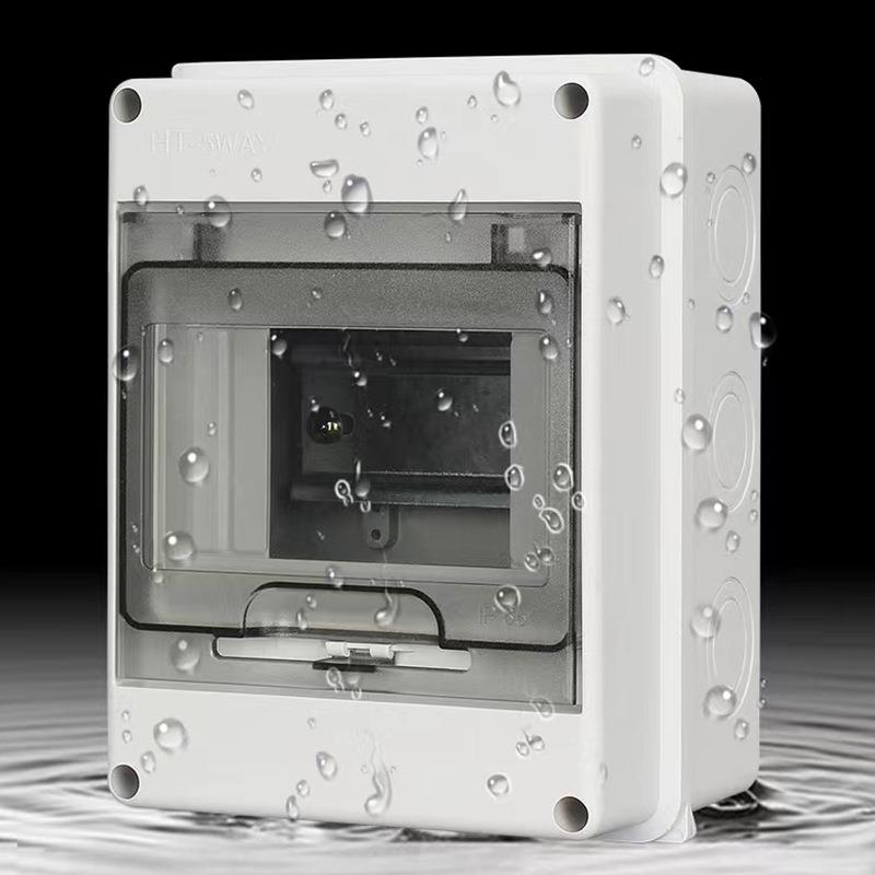 室外明装HT-24回遮水配箱家开空卡扣用配电盒不锈钢低电压配电箱