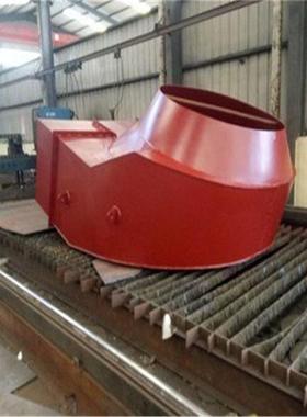 LDDN150-DN2000风机进风箱,90°风机进口风口箱,60口°风机进风7