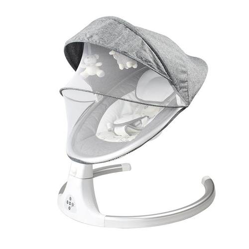 婴电动摇摇椅可坐宝半躺宝哄睡智新能床生儿童睡篮自动摇儿259椅