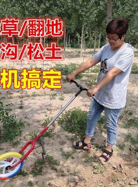 直销翻红17367农具手推耘锄除草开沟网松土地多一锄用多功能省力