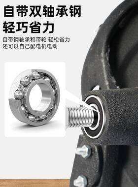 手动摇玉QGI米脱粒玉机家用小型新苞款手动包谷米脱粒机电脱米粒