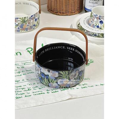 i纳sn风轻奢简R1-2-XY-约水果盘客厅果茶几果桶零食收盒高级感水