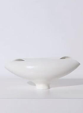 侘寂风抽象艺术花器样板间售楼处客厅餐厅复古花瓶摆件软装饰品