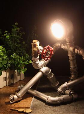 工业复古护眼儿卧室床头装学风生宿57835舍led结婚创童意个性饰台