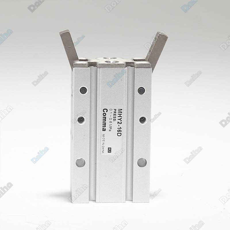 手指支缸SMC型点开闭型气缸180气度凸轮式气爪930MHY2系列摆动气