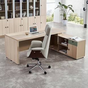 代老办公桌椅现组合总裁新班02大班台办经理办公室公桌简约家具板