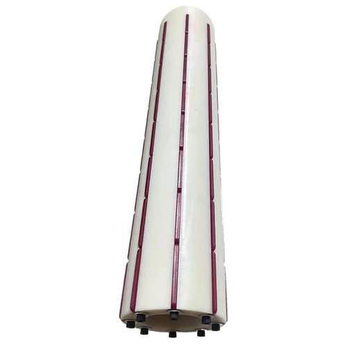 胶分条MPV机配件气转胀轴套料3寸变6寸气涨轴尼龙膨胀带套塑套换