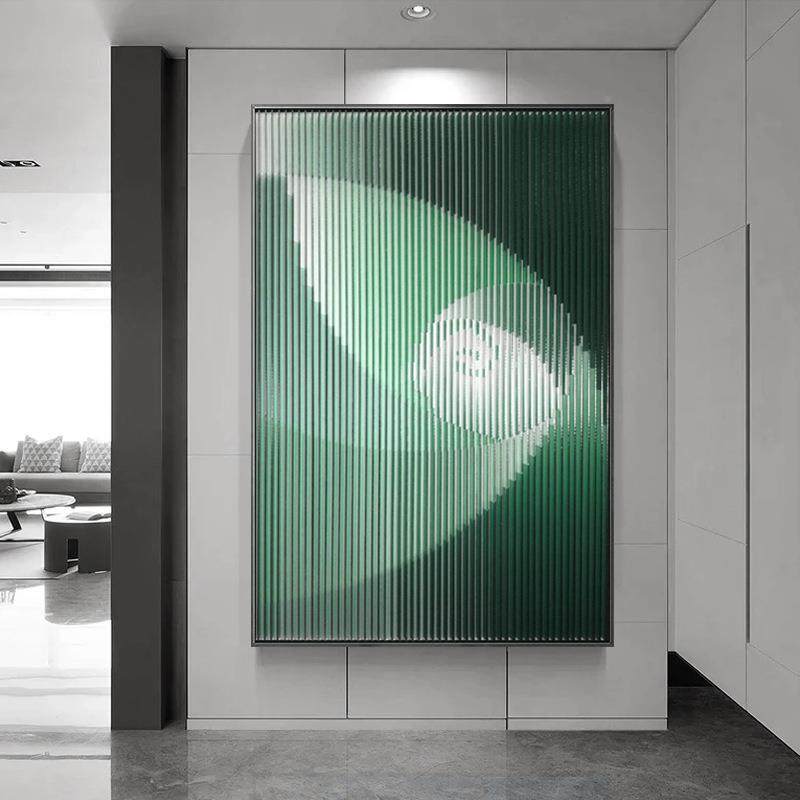 现代饰画亚克力插装画片实物置装客厅玄QY01YKL0关卧室售楼部酒店