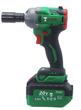 多功风能锂电充电扳手汽大力轮胎修锂扭电炮无刷冲击HTI板手套筒