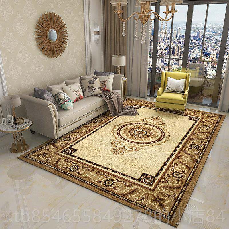 正品高端地欧美式毯纯卧人工雕花奢华中式客厅茶几高档别式墅会议