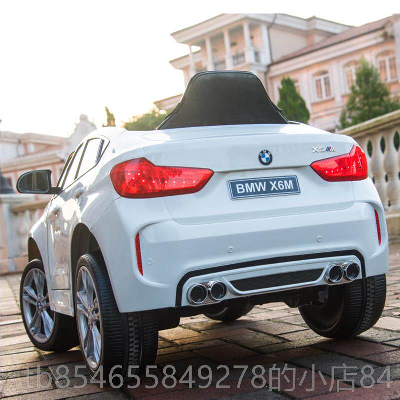 正品6X控宝马儿童车宝宝电动汽车四轮带遥儿婴玩具车可坐人小孩越