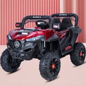 正品 儿童电车四越野车四驱遥控器可摇摆充轮电可手机遥控生日礼动