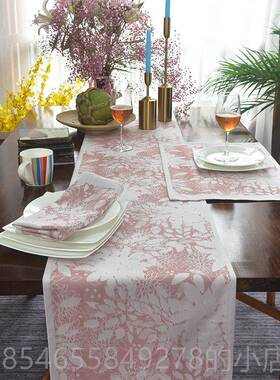 正品瑞典dEkel奢un 美式桌欧式高档华茶几布北欧现代简旗约纯棉餐