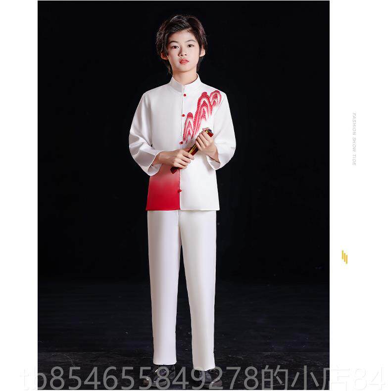 正品儿童合唱红歌演合服小学生初高中出国爱国诗歌朗诵大唱比赛风