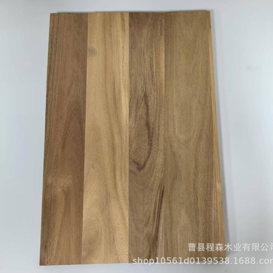 相思木实木直拼板原木直拼大板菜板砧板工业品实木木板现货