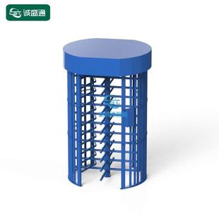共享体育馆全高转闸篮球场扣费十字旋转门体育公园扫码加人脸闸机
