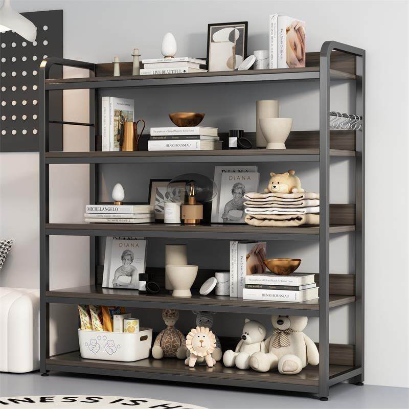 书架落地置物架卧室靠墙多层书本收纳架办公室货架简易书桌旁架子