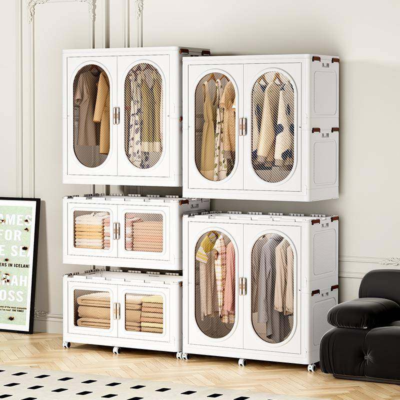 可折叠收纳柜简易防尘衣柜柜家用卧室内儿童衣柜整理箱塑料家用衣,收纳整理,收纳箱,淘宝优惠券,粉丝福利购,淘宝优惠卷