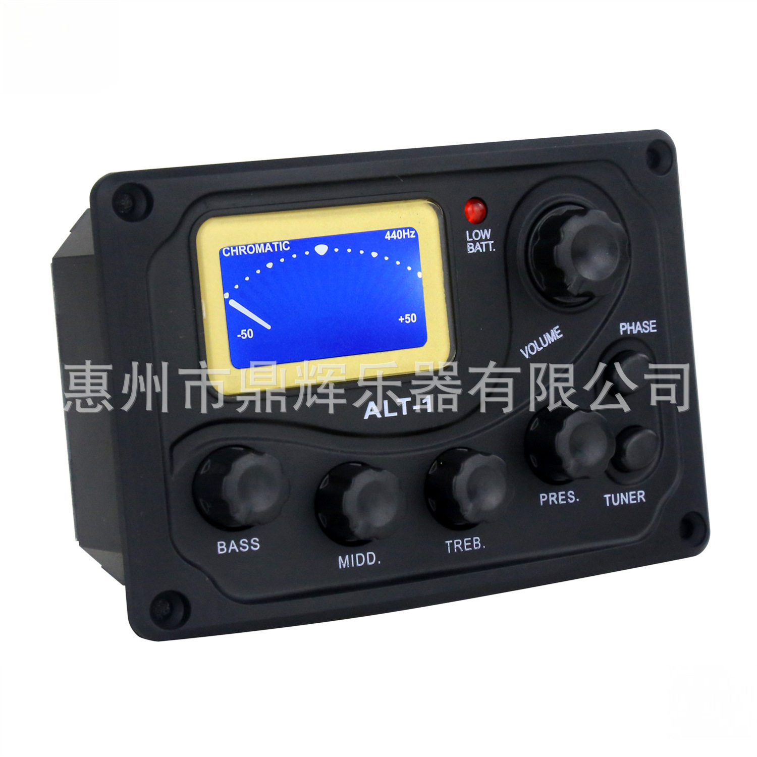 ALT-1吉他拾音器EQ均衡液晶屏
