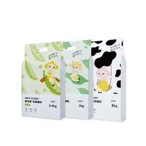 小时发货猫可丽豆腐猫砂无粉尘除臭快速结团可冲厕所奶香味